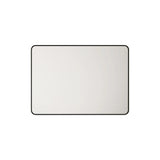Aluminum Framed 600mm Rectangular Mirror -Matt Black mercioaustralia