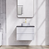 Fremantle PVC Wall Hung Cabinet Vanity 750mm (Matte White) Poseidon