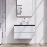 Fremantle PVC Wall Hung Cabinet Vanity 900mm (Matte White) Poseidon