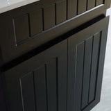 ACACIA SHAKER PVC Floor Vanity 600 Poseidon