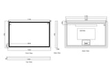 Freya 1200×750mm LED Rectangular Mirror mercioaustralia