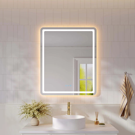 Freya 750×900mm LED Rectangular Mirror mercioaustralia