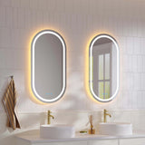 Freya 500×900mm LED Oval Mirror mercioaustralia