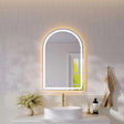 Freya 500/600×900mm LED Arch Mirror mercioaustralia