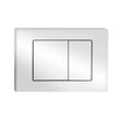 R&T In Wall Chrome Push Plate Poseidonbk