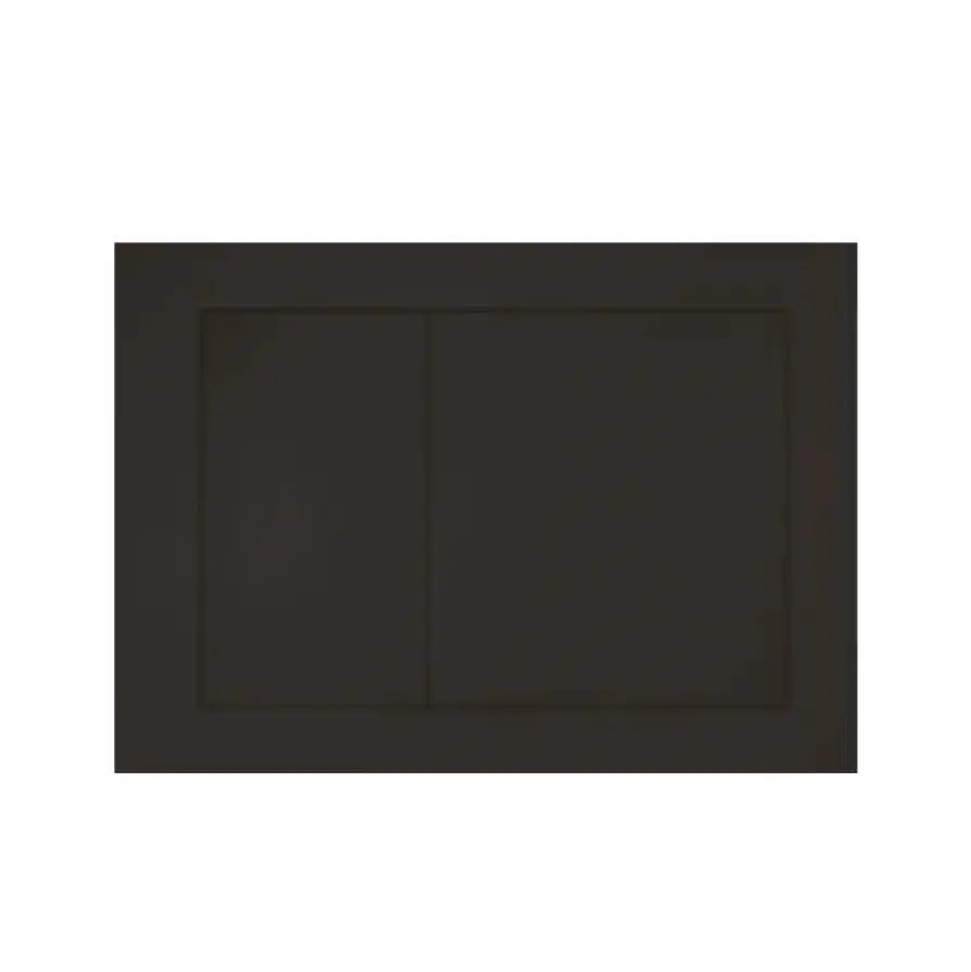 R&T In Wall Black Push Plate Poseidonbk