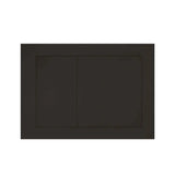 R&T In Wall Black Push Plate Poseidonbk