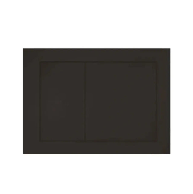 R&T In Wall Black Push Plate Poseidonbk