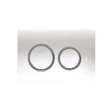 R&T In Wall Chrome Push Plate Poseidonbk