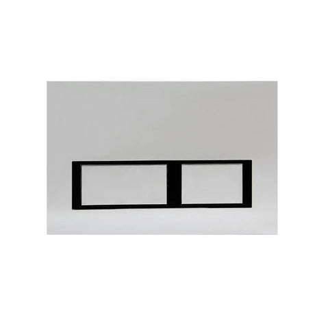 R&T In Wall Chrome Push Plate Poseidonbk