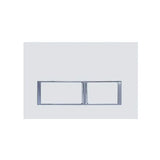 R&T In Wall Gloss White Push Plate Poseidonbk