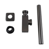 Gunmetal Grey Basin Bottle Trap 32mm Solid Brass Aquaperla