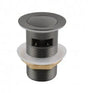 32mm Gun Metal Pop Up Waste Overflow Aquaperla