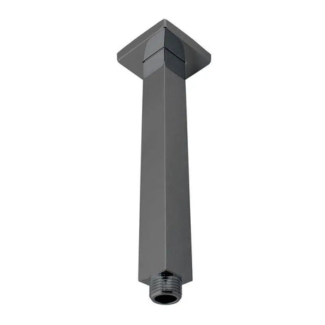 200mm Gunmetal Ceiling Shower Arm Aquaperla