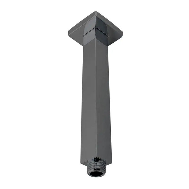 200mm Gunmetal Ceiling Shower Arm Aquaperla