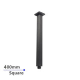 400mm Gunmetal Ceiling Shower Arm Aquaperla