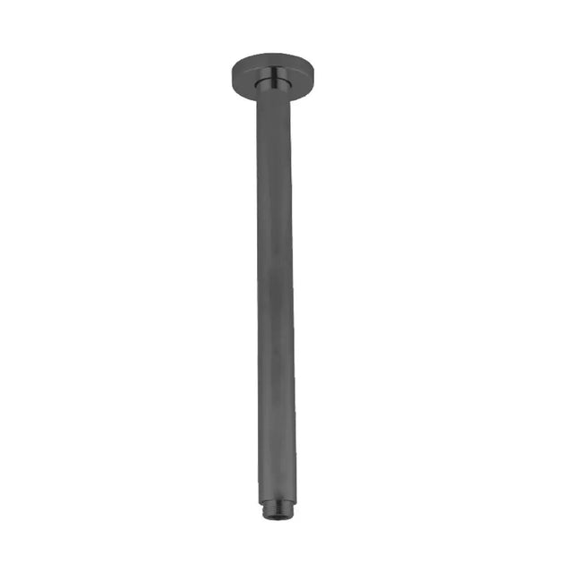 400mm Gunmetal Ceiling Shower Arm Aquaperla