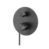 LUCID PIN - Gunmetal Diverter Mixer Aquaperla