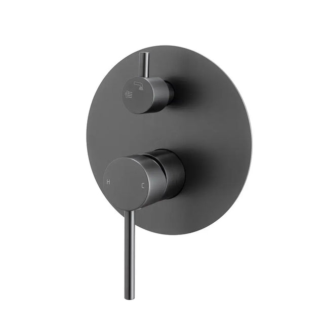 LUCID PIN - Gunmetal Diverter Mixer Aquaperla