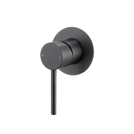 LUCID PIN - Gunmetal Wall Mixer Aquaperla