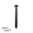 300mm Gunmetal Ceiling Shower Arm Aquaperla
