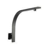 Gun Metal Wall Shower Arm Aquaperla