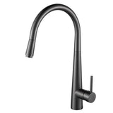 Gunmetal Pull Out Kitchen Mixer Aquaperla