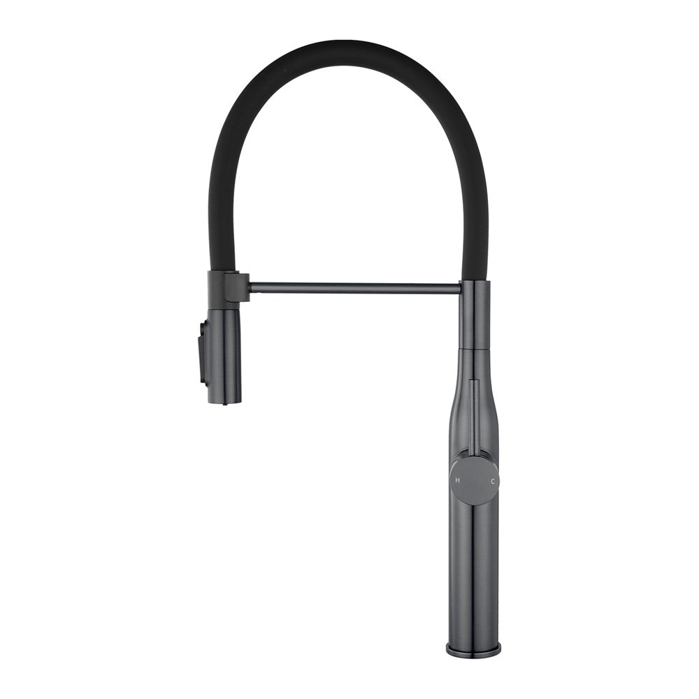 Gun Metal Grey Kitchen Mixer Aquaperla