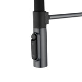 Gun Metal Grey Kitchen Mixer Aquaperla