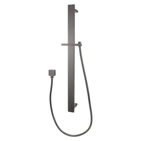 Gunmetal Shower Rail Aquaperla