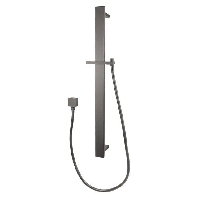 Gunmetal Shower Rail Aquaperla