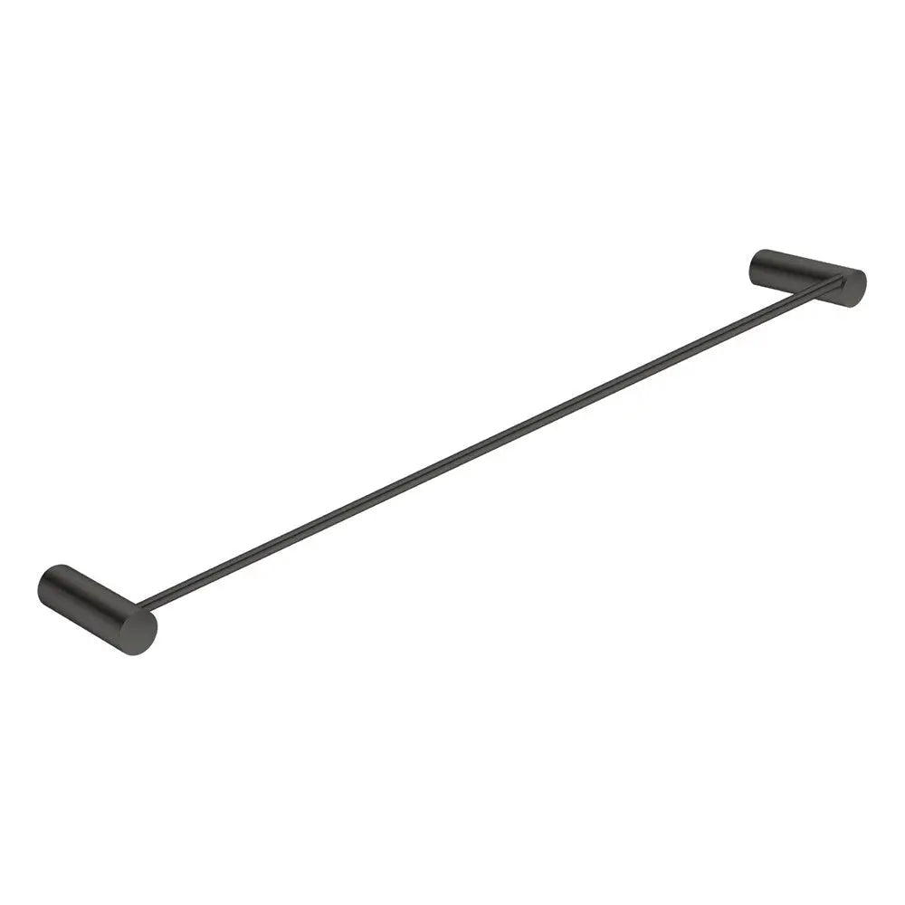 600mm Gunmetal Single Towel Rail Aquaperla