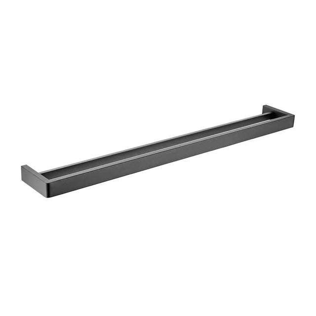 IVANO - 800mm Gunmetal Double Towel Rail Aquaperla