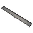 Wide Gun Metal Tile Insert Floor Grate 600~3000 (L) X 100 (W) MM Somer