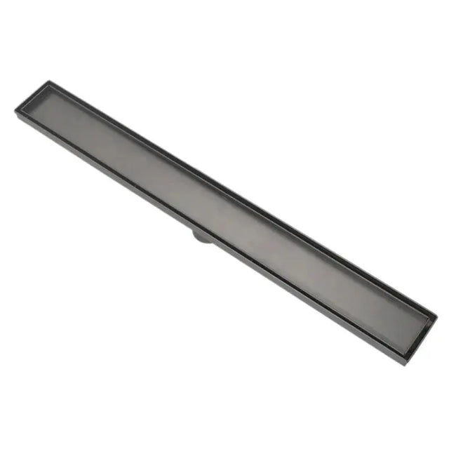 Wide Gun Metal Tile Insert Floor Grate 600~3000 (L) X 100 (W) MM Somer