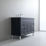ACACIA SHAKER PVC Floor Vanity 1200mm (Single Bowl) Poseidon