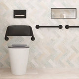 Accessible Care 450mm Grab Rail, Matte Black fienza