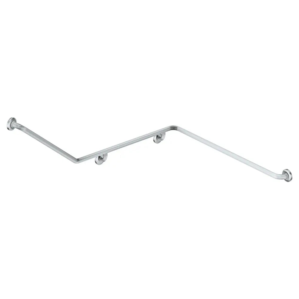 140° Accessible Right-Hand Grab Rail, Stainless Steel fienza