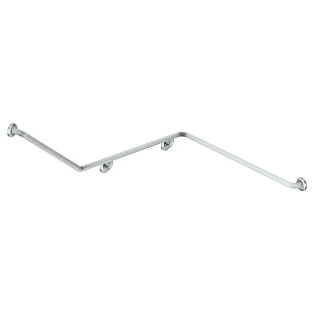 140° Accessible Right-Hand Grab Rail, Stainless Steel fienza