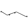 140° Accessible Right-Hand Grab Rail, Matte Black fienza