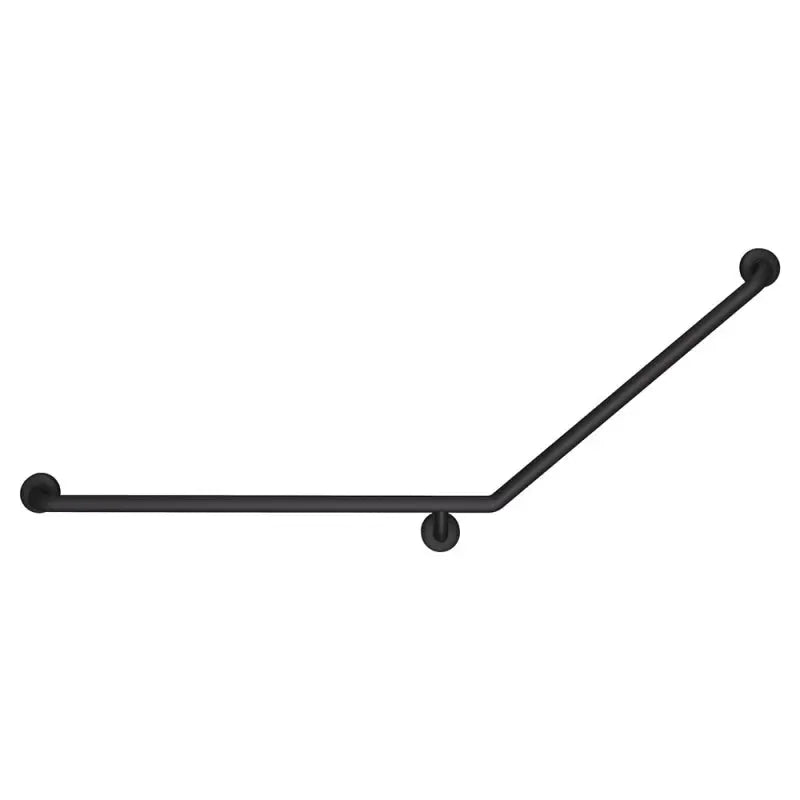 40° Accessible Care Left-Hand Grab Rail, Matte Black fienza