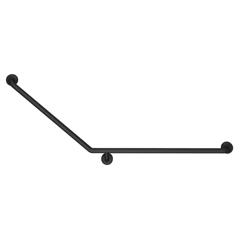 40° Accessible Care Right-Hand Grab Rail, Matte Black fienza