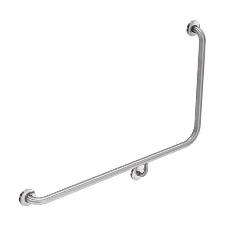 90° Accessible Care Left-Hand Grab Rail, Stainless Steel fienza