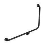 90° Accessible Care Left-Hand Grab Rail, Matte Black fienza