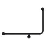 90° Accessible Care Left-Hand Grab Rail, Matte Black fienza