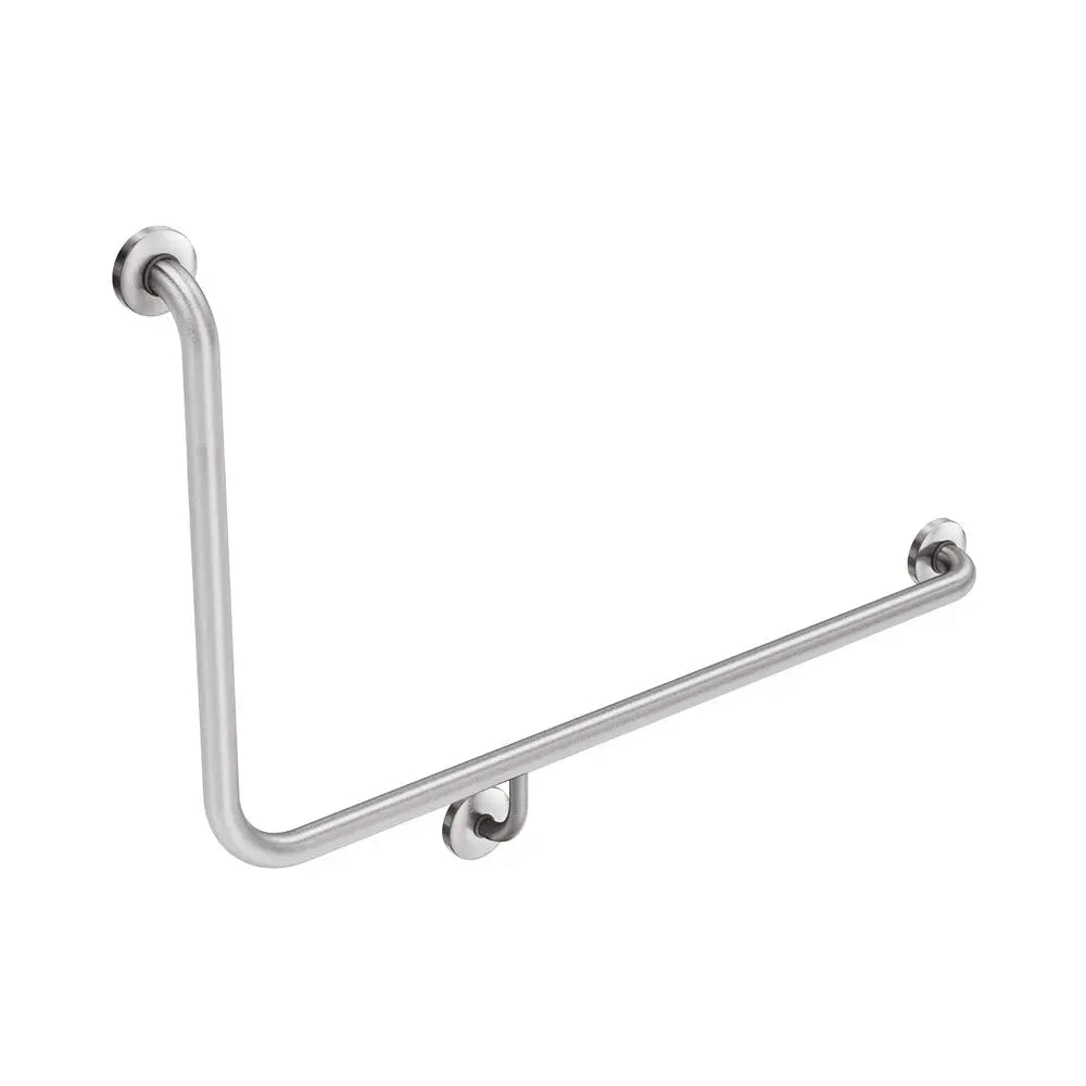 90° Accessible Care Right-Hand Grab Rail, Stainless Steel fienza