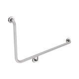 90° Accessible Care Right-Hand Grab Rail, Stainless Steel fienza