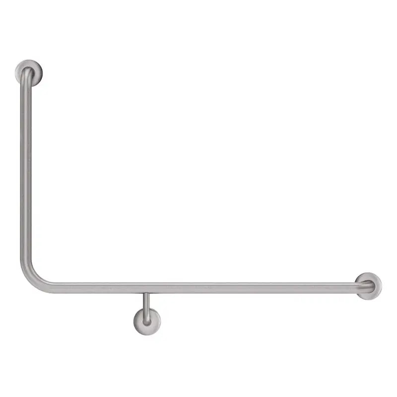 90° Accessible Care Right-Hand Grab Rail, Stainless Steel fienza