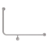 90° Accessible Care Right-Hand Grab Rail, Stainless Steel fienza