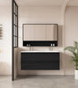 HERA 1200mm Wall-Hung Vanity - Black Oak mercioaustralia